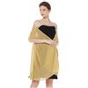 BEAUTELICATE Scialle Stola Donna Elegante Chiffon Coprispalle Sciarpa Estivo per Cerimonia Matrimonio Sposa Festa (Gold - Plus Size, Taglia unica)