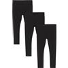 NEXT Ragazza Confezione da 3 Leggings a Vita Alta | Bambino, Confortevoli e di grande stile, Lavabile in lavatrice