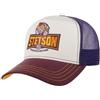 Stetson Cappellino Trucker Hot Dog Boy Uomo - cap Berretto Baseball Mesh Snapback, con Visiera, Fodera, Fodera Estate/Inverno Primavera Estate Autunno Inverno - Taglia Unica Lilla