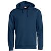 CliQue Felpa con cappuccio da uomo, Blu (blu scuro)., L