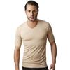 Schaufenberger Maglietta intima invisibile da uomo, con scollo a V, colore pelle color carne XL