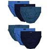 MioRalini 6 Slip da Uomo 100% Cotone, Articolo: 6 Senza Intervento Set05, Dimensioni: M-5
