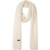 Bovari sciarpa 100% cashmere - donna/uomo - sciarpa accogliente in maglia di cashmere - alta qualità - misura 32 cm x 180 cm (bianco crema)