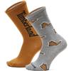 Timberland - Calzini unisex 2-pack con logo