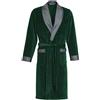 R Revise Elegante Vestaglia per Gli Uomini - comodo e resistente - velluto - Revise RE-102 - Verde - S