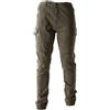 JRC 989262 Kabul Pantalone Unisex Uomo Donna Multitasche Elasticizzato Tessuto Prelavato vestibilità Gamba Slim Army Green