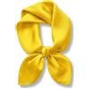 PoeticEHome Foulard in 100% Seta di Gelso Pura - Sciarpa Quadrata Donna a Tinta Unita per Collo e Testa con Confezione Regalo - 68x68 cm