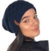 TOSKATOK® Cappello a Cuffia da Donna, Unisex, Caldo Inverno, in Maglia Ruvida, con Fodera in Morbido Pile di Peluche