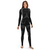 sesto senso Donna Intimo Termico Impostato Maglia a Maniche Lunghe T-Shirt Funzionale e Pantaloni Lunghi Leggings