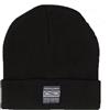 PROPAGANDA Berretto Logo Patch Cucita Beanie Originale Propagandaclothing + 10 Stickers (IT, Testo, Taglia Unica, Nero Label + 10 Stick)