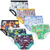 Heekcaa Pantaloni da allenamento per vasino, per bambini, 7 pezzi, vasino da allenamento per ragazzi 2T, 3T, 4T, 5T, 6T, Blu, 3 anni