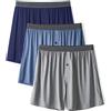 DAVID ARCHY Boxer Uomo Set 3 or 5 Pezzi, Mutande Uomo Boxer Confortevolezza, Elasticizzato, Traspirabilità, Resistente