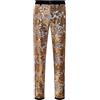 CARFFIV Pantaloni in Velluto con Paillettes Brillanti Floreali (Gray, XXL)