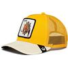 Goorin Bros. - The Farm - Cappello da Camionista Regolabile in Pelle Verniciata Unisex, Cappellino da Baseball Uomo