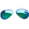 Polarlens Lenti polarizzate di ricambio per RayBan Aviator RB 3026 62 mm, compatibili con occhiali da sole Ray Ban Aviator RB3026 da 62 mm, Verde, Taglia unica