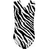 Jeiento - Body da ragazza a manica lunga per ginnastica e danza, 3-14 anni, Zebra, 13-14 Anni