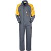 take time/lancelot Tuta da Lavoro con Colletto Grigia E Gialla Gabardine Peso 245 G A43007 (L)