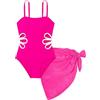 Generic Costume Mare Intero Bambina 12 Anni, Costumi Interi Ragazza Mare, Costumi da Bagno Bambina Intero - Elasticizzato Asciugatura Rapida Costume da Nuoto Leggero Abbigliamento da Bagno 8-14 Anni
