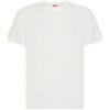 SUN68 T-Shirt Uomo Bianco Panna T36147 Taglia M