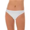 GARDA - 6 Slip Donna Vita Bassa, Slip Mini in Cotone Elasticizzato Art. 3900 (Bianco, L)