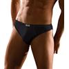 CAGI 3 Slip Mini Uomo 1244 in Puro Cotone (7, Blu)