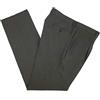 N+1 Pantaloni Uomo Classici in Pura Lana di Tasmania Angelico Gamba Larga con Pens (54 - Marrone)
