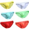 Faringoto Slip ultra leggeri e traspiranti in seta ghiaccio da uomo, micro rete traspirante, biancheria intima per il relax notturno, M