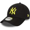 New Era 9Forty - Berretto York Yankees, Colore: Nero, Nero, Taglia Unica