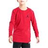 Jordan Jumpman Air EMB Felpa per Ragazzo Gym Red 13/15 Anni