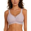 SHEKINI Reggiseno Donna Senza Ferretto Push Up Imbottito Bralette Senza Cuciture Seamless Comodo T-Shirt Invisibile Classico Bustier Supporto Forte per Seni Normali e Grandi