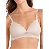 Naturana 5194 Reggiseno Imbottito, Beige Chiaro, 2B Donna