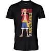 One Piece T Shirt Straw Hat Crew. Maglietta Ufficiale Unisex. Maglia Regular in Cotone. Adulto Ragazzo XXS