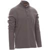 Taglie forti uomo Polo Maglia Cotone Manica Lunga Oversize No Maxfort (6XL, Grigio)