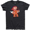 3styler T-Shirt Uomo Eros Amore Love Pollon Olimpo Grecia Zeus - Cartoons Anni 80 Shirt - Linea Classic - 100% Cotone 185 gr/mq (XXL, Nero)