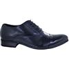 Moranti Scarpe Uomo Blu Scuro Vernice Linea Classica Man's Shoes Top Class Eleganti Cerimonia