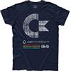 3stylershop Men's t-Shirt Commodore 64 The Home Computer