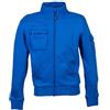 JRC 993975 New Italy Man Felpa da Uomo con Collo a Lupetto Chiusura Zip Misto Cotone Poliestere Tasca portapenna portabadge Blu Royal