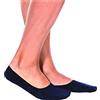 MERITEX 12 Paia Salvapiede Unisex 664 in Cotone, BLU 41/43