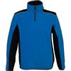 Generico Felpa Uomo con Zip in Pile antipilling New Riga Bicolore