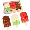 AGRIMONY Calzini Gelato Ghiaccioli Donna Ragazza Divertenti-Idee Regalo Donna Original Fantasia Colorati Arte Simpatici Particolari Strani Cibo Lunghi Natalizie Calze-Regali Valentino Natale Compleanno per Lei