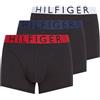 Tommy Hilfiger Boxer da uomo Tommy Hilfiger Contrast Waistband Trunk (confezione da 3)