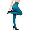 sofsy Collant Donna Blu notte 40 Denari in Microfibra Opaca - M - Fascia Vita Rinforzata, Ideali per i Viaggi e l'Estate - Made in Italy
