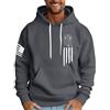 Generico Felpe Uomo Con Cappuccio Giacca Invernale Uomo Taglie Forti Bodybuilding Sport Felpe Calda Sweatshirt Sportive Felpata Maniche Lunghe Hoodie Leggera Militare Termica Tennis Sportivo 2#gris foncé 5XL