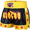 Farabi Sports Muay Thai Shorts - Pantaloncini da Boxe Pantaloncini da Combattimento in Gabbia per MMA, Kickboxing, Allenamento, Esercizio