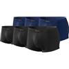 sesto senso Boxer Aderenti Uomo Pack 1 o 6 Pezzi Biancheria Intima in Fibra di bambù Pantaloncini retrò con Fodera Mini Boxer Slip S 6 3 Nero 3 Blu