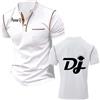TUIAIFA T-Shirt da Uomo for Pioneer DJ/PRO DJ Maglietta Casual Estiva Stampata Magliette Traspiranti Top con Logo Stampato in 3D(D,M)