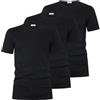 Liabel T-Shirt da Uomo Girocollo/Scollo V Caldo Cotone Athena Art. 2828 Pacco da 3
