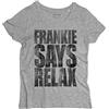 3styler T-Shirt Donna Relax - Funny Music Shirt - Linea Vintage - Cotone Organico 140 gr/mq