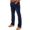 989Zé ENZO Jeans Boot Cut Uomo Pantaloni Casual Cotone con Taglio Bootcut EZ401 Indaco 28W / 32L