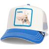 Goorin Bros. The Fuerte Dog Cane Blu Rosso Berretto da Camionista Regolabile